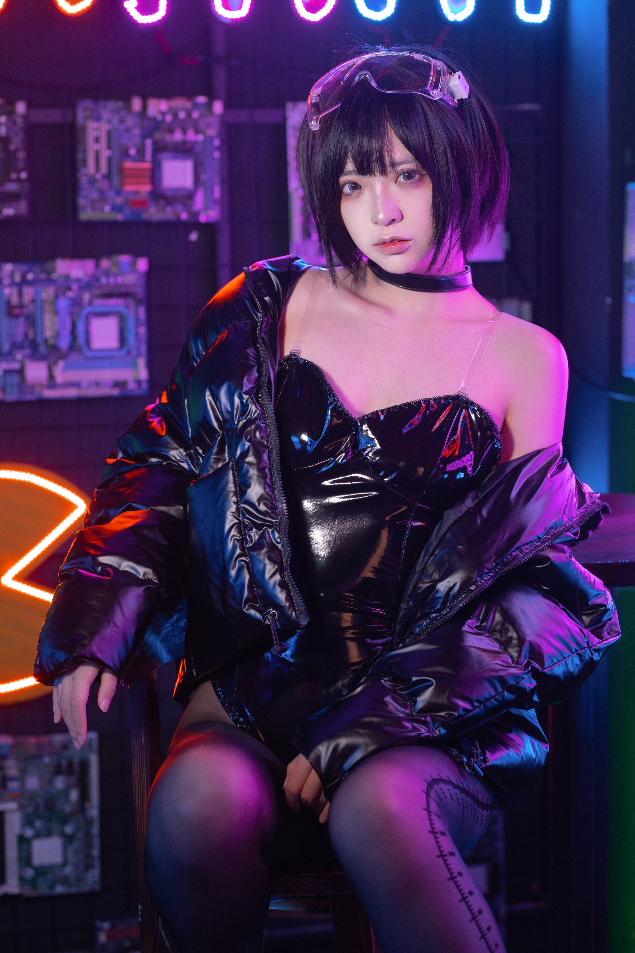 疯猫ss – NO.155 赛博少女 [40P]-XikXak